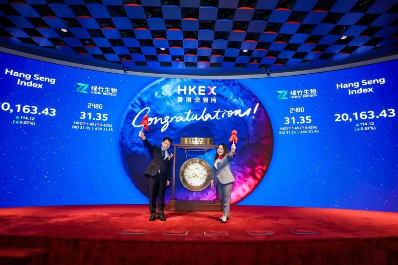 Beijing Luzhu Biotech Listing on HKEX；Patrons Serves as the Bookrunner - 百惠证券